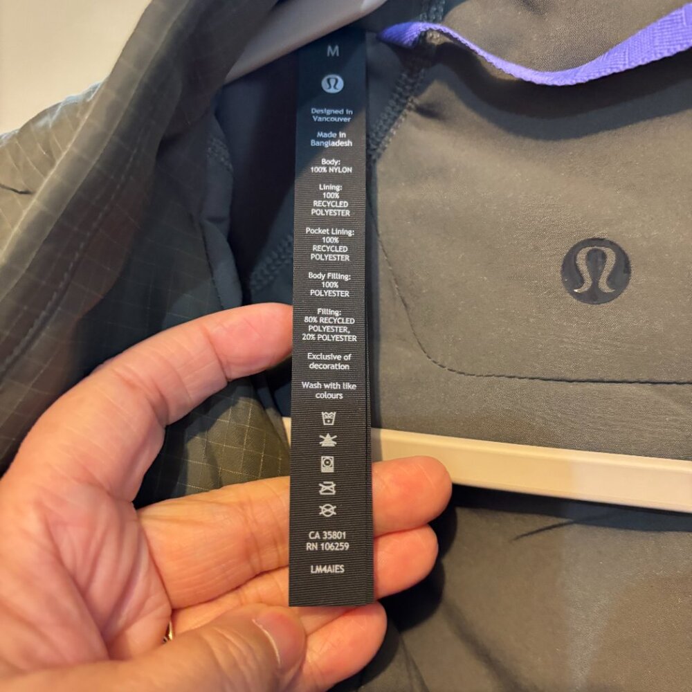 Lululemon Insulated Hiking Vest Carob Brown - Picture 5 of 16